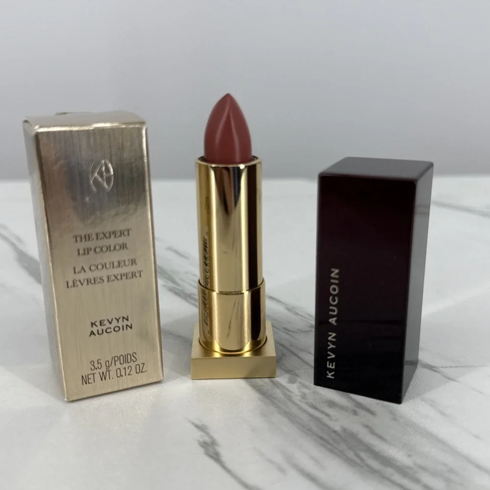 NIB Kevyn Aucoin The Expert Lip Color Rosy Nude 0.12 Oz Item#10026 Chic Lipstick